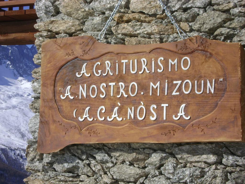 Agriturismo A Nostro Mizoun Ostana Eksteriør billede