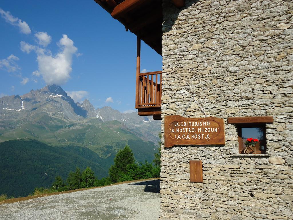 Agriturismo A Nostro Mizoun Ostana Eksteriør billede